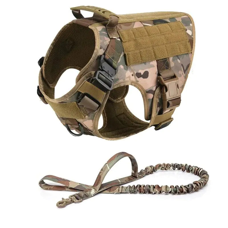 Metal Buckle Tactical Dog Harness